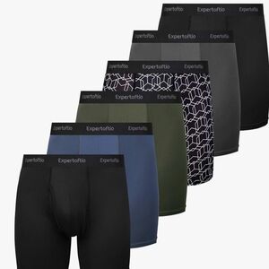 Jan - Men's Boxer Briefs - Black, Blue, Green, Patterned